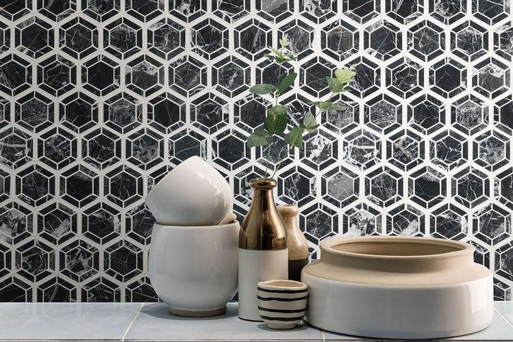 Hexagono Nero Hexagon Mosaic Tile - p4vomzu7gtosh6mlv8rc_x500.jpg