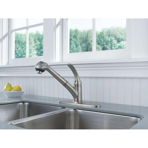 Foundations Core-B Pull-Out Kitchen Faucet with Optional Base Plate - Includes Lifetime Warranty - p74v0le9f6ye9fq6gti0_x500.jpg