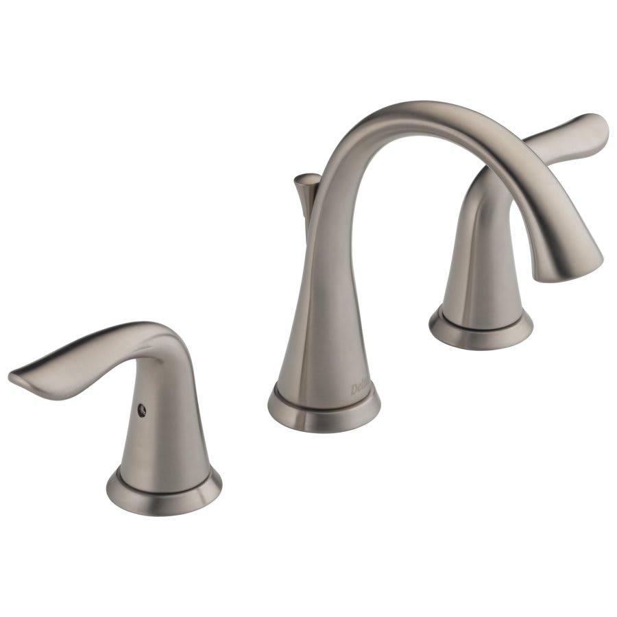 Lahara® Widespread Lavatory Faucet, ADA, 2 Handle, 3-Hole, 1.2 gpm, Stainless - p7su4lyylfkirbzr4met_800x500@2x.jpg