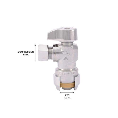 SharkBite 1/2 in. Push-to-Connect x 3/8 in. O.D. Compression Chrome-Plated Brass Quarter-Turn Angle Stop Valve - pag6pwbmrxlqz6ofyhyd_x500.jpg