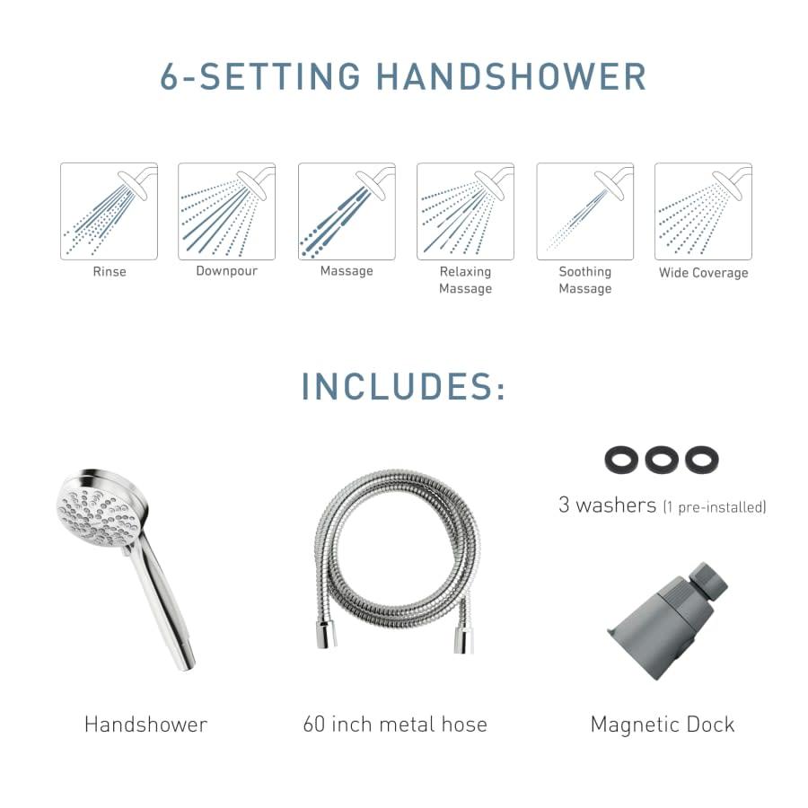 Engage 6-Function 1.75 GPM Hand Shower with Magnetix Technology - Includes Hose and Holding Bracket - pahfjjjyhrvgsyntezen_800x500@2x.jpg