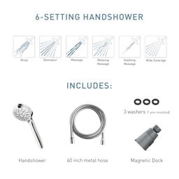 Engage 6-Function 1.75 GPM Hand Shower with Magnetix Technology - Includes Hose and Holding Bracket - pahfjjjyhrvgsyntezen_800x500@2x.jpg