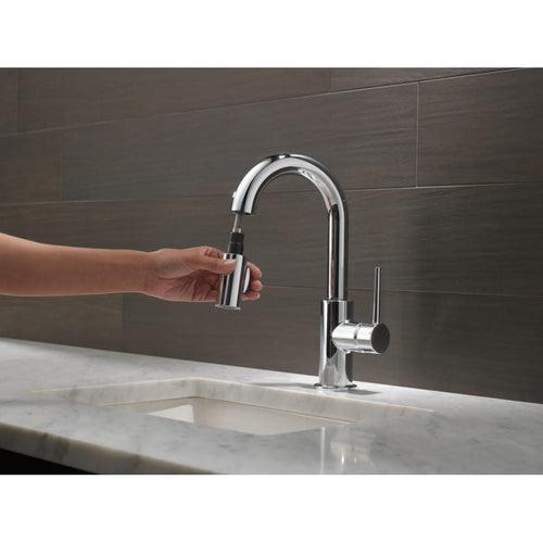 Trinsic 1.8 GPM Single Hole Pull-Down Bar/Prep Faucet with Magnetic Docking Spray Head - pbn5a7iww27amm6zxnb5_x500.jpg