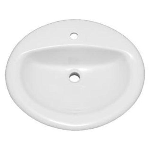 Rockaway 20-1/2" Oval Vitreous China Drop In Bathroom Sink with Overflow and 1 Faucet Hole at 0" Centers - pcjwwjtvni4d0qabdkmk_x500.jpg