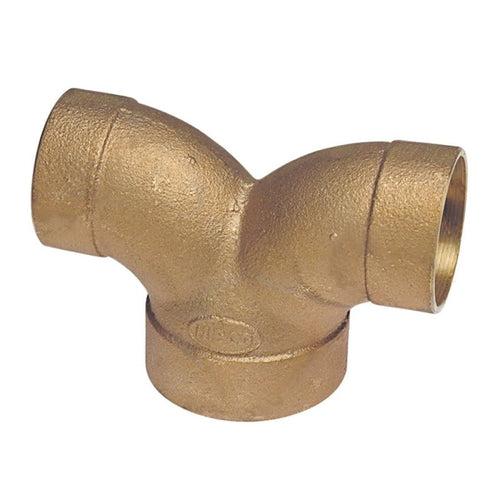 DWV Double 90 deg Elbow, 1-1/2 in, C, Copper - pd5xa7xfj1zb1jk8exrb_x500.jpg