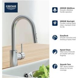 Concetto 1.75 GPM Single Hole Pull Down Kitchen Faucet - pdlavlaabuxtl4xnyowz_x500.jpg