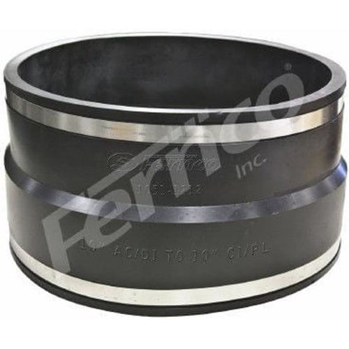 Transition Coupling, 12 in, Ductile Iron/AC x Cast Iron/Plastic, Flexible PVC - pfndc17he5tfxvy2aiqe_x500.jpg