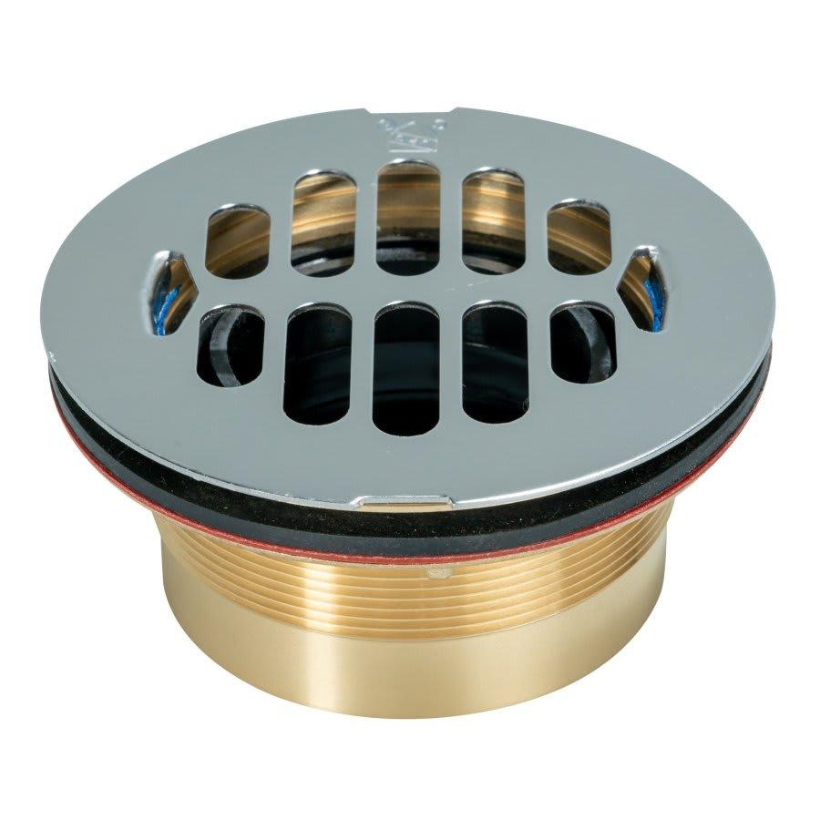 Shower Drain With Strainer, Snap-In Grate, 2 in, Sure Fit, Brass Drain, Stainless Steel - pftctcgngu9atwxh6ire_800x500@2x.jpg