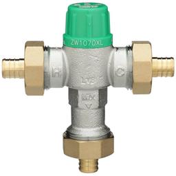 Aqua-Gard® Mixing Valve, 1/2 in, PEX, Bronze, Satin Nickel - pik3bpn0ibzzuwgvgrhq_x500.jpg