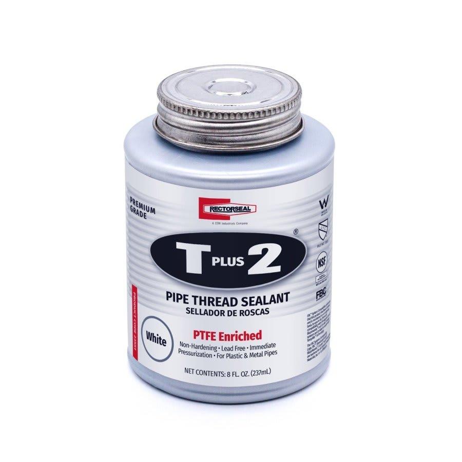 T Plus 2® Pipe Thread Sealant With PTFE, 0.5 pt Can, Paste, White - pk00mat8iwehehjyfhco_800x500@2x.jpg