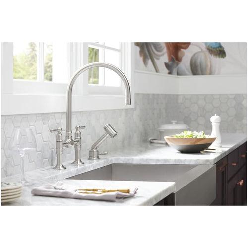 Vault 35-1/2" Single Basin Under-Mount 18-Gauge Stainless Steel Kitchen Sink with Self Trimming - pkax63qp8strwnvkvzi8_x500.jpg