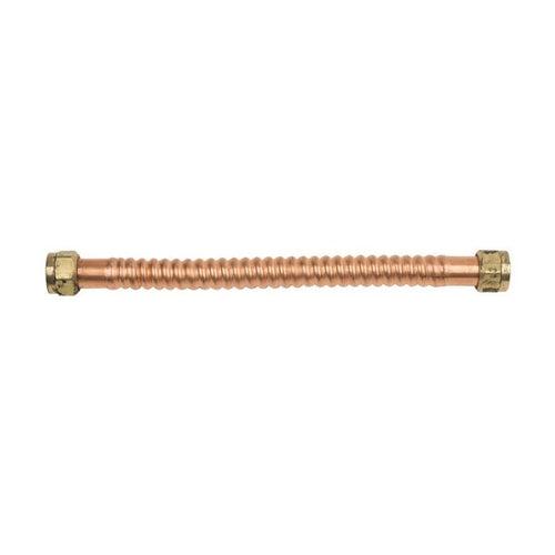 Corrugated Water Heater Flex, 3/4 in, FNPT, 12 in L, Copper - pkkodhmo1ojspo1a6yml_x500.jpg