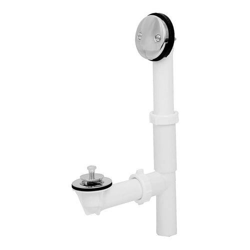 Bath Drain Full Kit, Lift & Turn, Polyethylene, Polished Chrome - plfrxqq1hpe9h6zwfrb7_x500.jpg