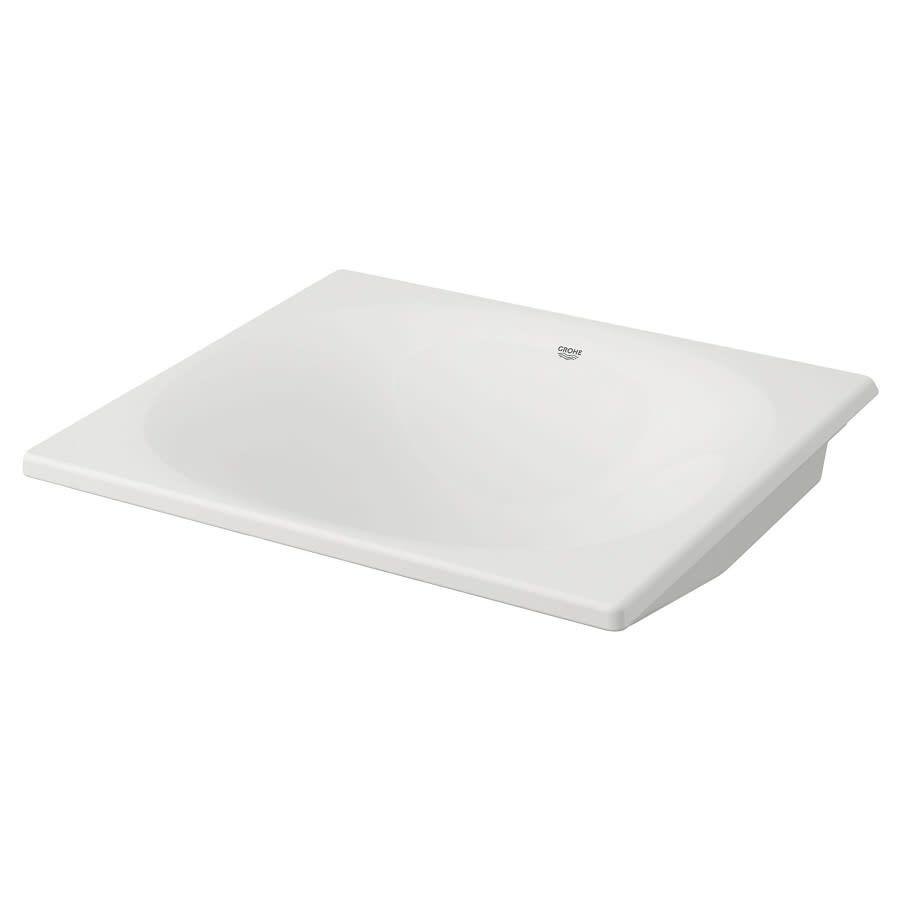 Eurocube® Under Mount Lavatory Sink, ADA, 21 x 16-1/4 x 6 in, Fireclay, Alpine White - pmrotyixtcpngyad7ven_800x500@2x.jpg