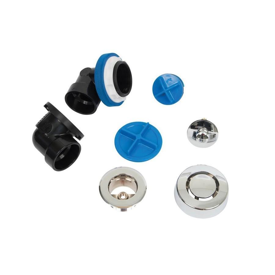 True Blue® Bath Drain Half Kit, Lift & Turn, ABS, Chrome - pmyyedza8n66ulaov3gv_800x500@2x.jpg