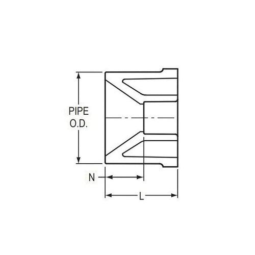 Bushing, 3 x 3/4 in, Socket x Spigot, SCH 40/STD, PVC - ppoiumjc5cqlcynxinto_x500.jpg