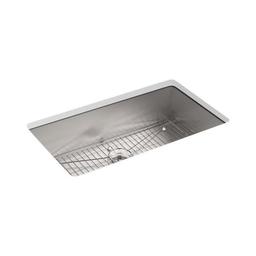 Vault™ Single Bowl Kitchen Sink, Top/Under Mount, 33 x 22 in, 9-5/16 in Bowl Depth, 1-Hole, 18 ga Satin Steel, Stainless - ppqwz6szz048h9mw1yra_x500.jpg