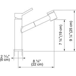 Steel Kitchen Faucet, Deck Mount, ADA, 1 Lever Handle, 1-Hole, Stainless Steel - psesfm6tn5zkfenqwmca_x500.jpg