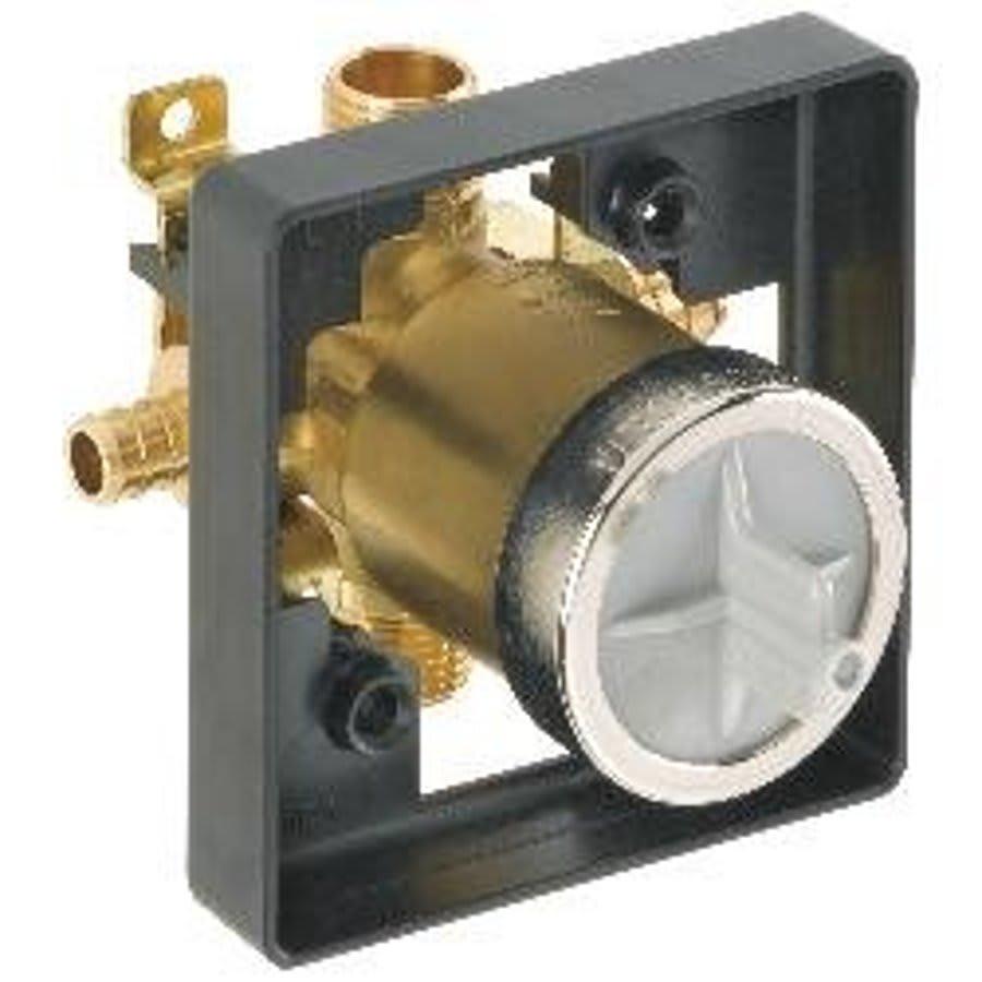 Universal Tub and Shower Rough-In Valve Body, 1/2 in, PEX Crimp, Forged Brass Body - ptwa8rlkliklugyfflou_800x500@2x.jpg