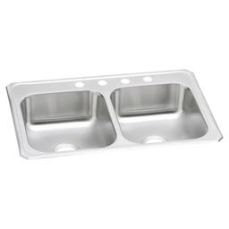 Celebrity Double Bowl Kitchen Sink, Top Mount, 33 x 22 in, 6-3/4 in Bowl Depth, 4-Hole, 20 ga Brushed Satin Steel, Stainless - puvu3ehd6ymr2pomh5tr_800x500@2x.jpg