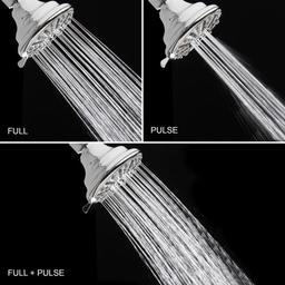 3-Spray Patterns 3.5 in. Single Wall Mount Fixed Shower Head in Chrome - pvejsxohfoglbuggo0sa_x500.jpg