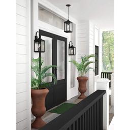 Park Court 19 in. 1-Light Textured Black Traditional Outdoor Wall Lantern with Clear Seeded Glass - pvtcviydvqcx4cpc3zpa_x500.jpg