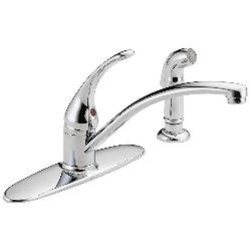 Foundations® Kitchen Faucet, Deck Mount, ADA, 1 Lever Handle, 4-Hole, Chrome - pww5pkiugkrsgablixz6_x500.jpg