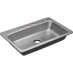 Bealeton 32-15/16" Drop In Single Basin Stainless Steel Kitchen Sink - pxw3o01pu4xbqp2kdt9d_x500.jpg