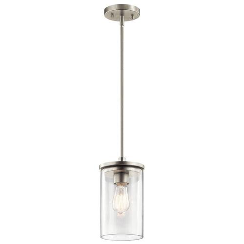 Crosby Single Light 6" Wide Mini Pendant with Clear Glass Shade - q0jgkugcw3ugtmgtxrne_x500.jpg