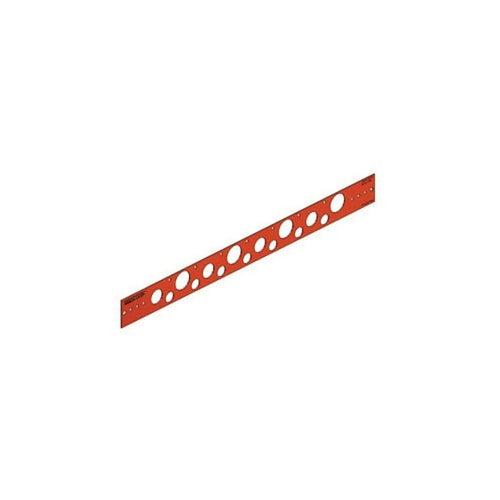 Flat Bracket, 1/2 to 1 in Hole, 25 lb, Cold Rolled Steel, Copper-Bonded™ Domestic - q123gkflniqvciavpwxf_x500.jpg