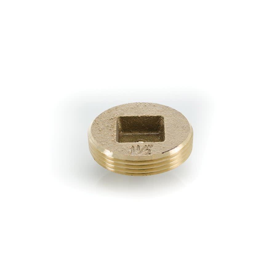 Countersunk Square Tapped Cleanout Plug, 1-1/2 in, 1/4-20, Brass - q4ny1qalkqh16iyhdrrn_800x500@2x.jpg