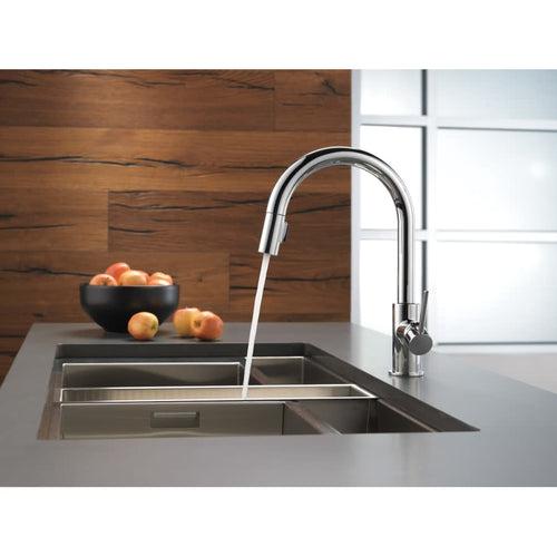 Trinsic 1.8 GPM Single Hole Pull Down Kitchen Faucet with Limited Swivel - q7isacx7sin23a855qt0_x500.jpg