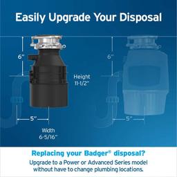 Badger 5, 1/2 HP Continuous Feed Kitchen Garbage Disposal with Power Cord, Standard Series - qa2mtxdfkfvjjrlbuiy4_x500.jpg