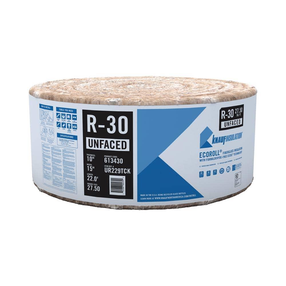 R-30 EcoRoll Unfaced Fiberglass Insulation Roll 15 in. x 22 ft. x 10 in. - qakbcppakurtvpyqcwex_800x500@2x.jpg