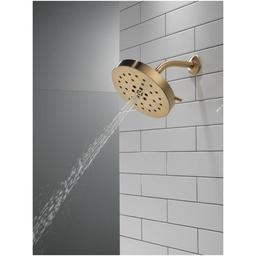 Universal Showering Components 1.75 GPM Multi Function Rain Shower Head with Touch-Clean and H2Okinetic Technology - qawrprzrqy4uytixoa3p_x500.jpg