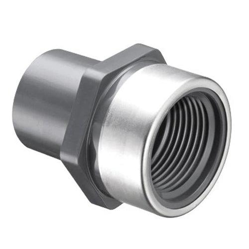 Female Adapter, 1 in, Spigot x Stainless Steel Reinforced FNPT, SCH 80/XH, PVC - qbsupqyucdckhkrapp6s_x500.jpg