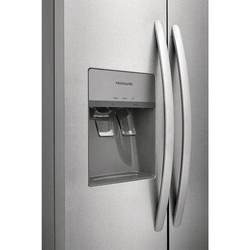 33 in. 22.3 cu. ft. Side by Side Refrigerator in Stainless Steel, Standard Depth - qcxa4b04h4pxtnzvqwyl_x500.jpg