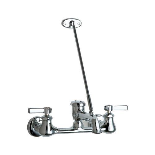 Utility Sink Faucet, Wall Mount, ADA, Lever Handle, Polished Chrome - qdrosfbeqjpqewrcr95y_x500.jpg