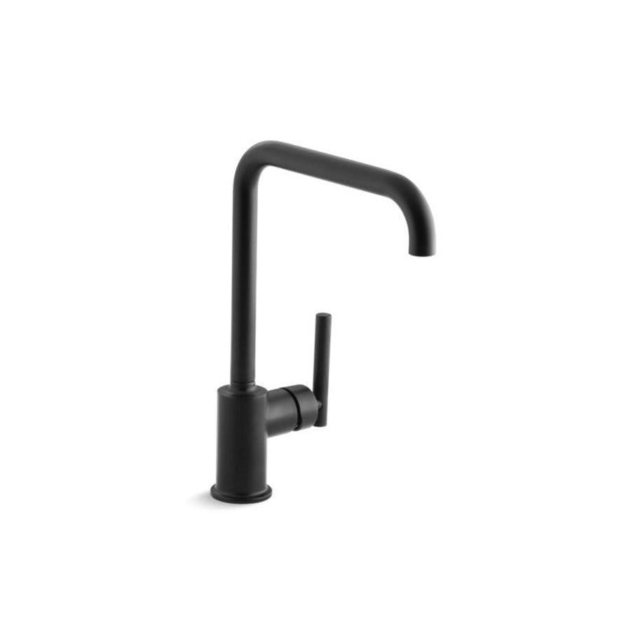 Purist® Kitchen Faucet, Deck Mount, ADA, 1 Lever Handle, 1-Hole, Matte Black - qdwsief2gdluby1t8fsb_800x500@2x.jpg