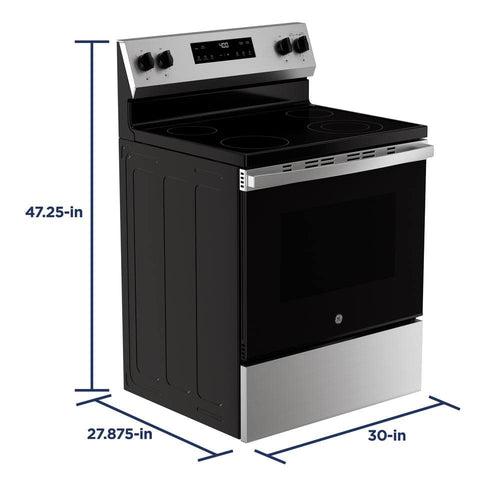 30 in. 4 Burner Element Free-Standing Electric Range in Stainless Steel - qehkn3zwszvwsriymgcf_x500.jpg