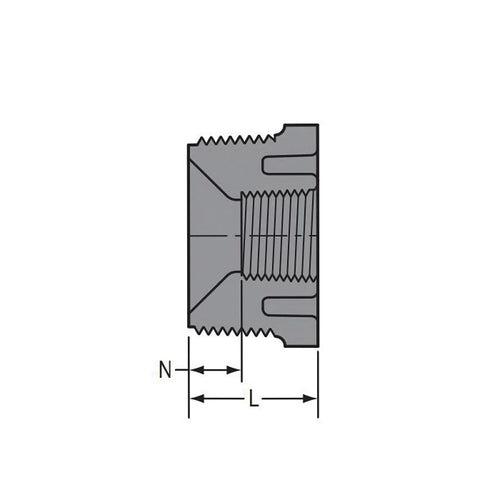 Bushing, 3/4 x 1/4 in, FNPT x MNPT, SCH 80/XH, PVC - qesivhpplvve9q8kytpl_x500.jpg