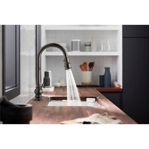 Artifacts Touchless 1.5 GPM Single Hole Pull Down Kitchen Faucet with Three-Function Spray Head - qeu5knx4zh85jx0cgloe_x500.jpg