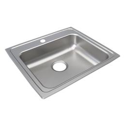 Lustertone™ Classic Single Bowl Kitchen Sink, Top Mount, ADA, 22 x 19-1/2 in, 6-3/8 in Bowl Depth, 3-Hole, 18 ga Lustrous Satin Steel, Stainless - qgdpowkhve7znnop1q56_800x500@2x.jpg