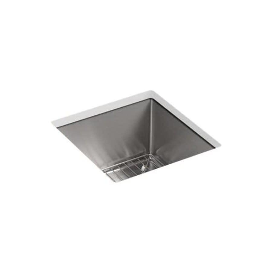 Strive™ Single Bowl Bar Sink, Under Mount, ADA, 15 x 15 in, 9-5/16 in Bowl Depth, 16 ga Satin Steel, Stainless - qgfm4afzte2dgcf5udzx_800x500@2x.jpg