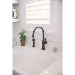 Artifacts 1.5 GPM Single Hole Kitchen Faucet - Includes Side Spray - qggo3solsukawi5hfzrk_x500.jpg