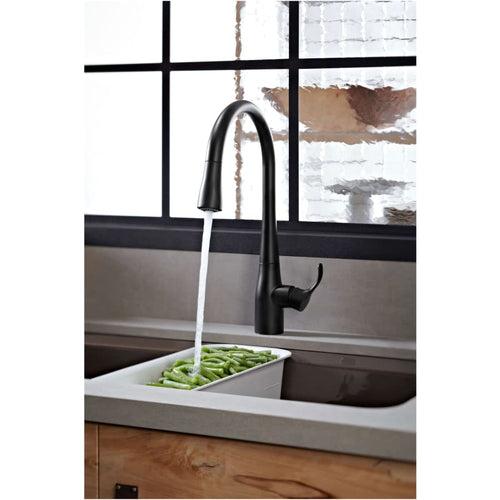 Simplice 1.5 GPM Single Hole Pull Down Kitchen Faucet - Includes Escutcheon - qh32ncptc5hgzo4mp3ry_x500.jpg