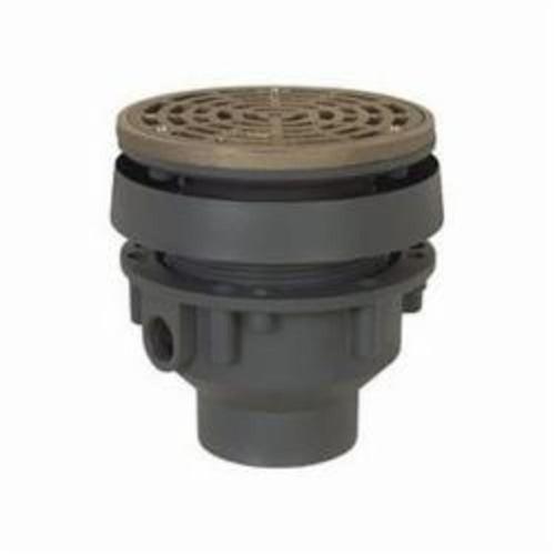 832 Floor Drain, 2 or 3 in Outlet, No Hub, 5-1/2 in Round Nickel Bronze Top - qjdff42glo5nhcw2xobu_x500.jpg