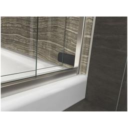 Levity 59-3/4" High x 59-5/8" Wide Sliding Frameless Tub Door with Clear Glass - qlcy1yrelgej70qqnnum_x500.jpg