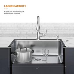 Bratten 33 in. Drop-In Single Bowl 18 Gauge Stainless Steel Kitchen Sink with Accessories - qlweohhdekuog1acfrq5_x500.jpg