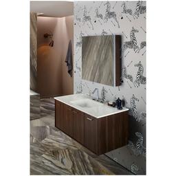 Verdera 34" x 30" Two Door Mirrored Medicine Cabinet with Plain Mirror and Three Adjustable Shelves and Slow Close Door - qmmfsdtca1qaalhln4we_x500.jpg